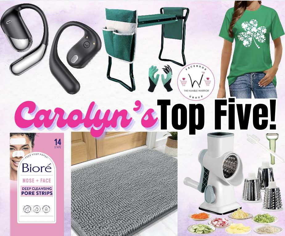 Carolyn’s Top Five!
